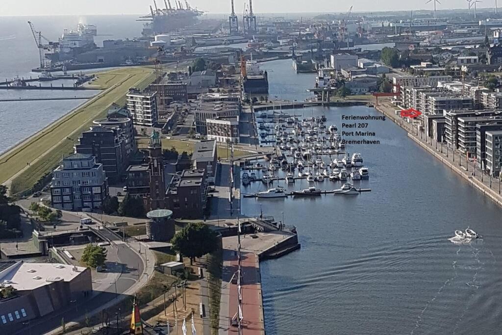 Fewo Pearl 207 Am Yachthafen Inkl. Tiefgarage Bremerhaven Exteriér fotografie