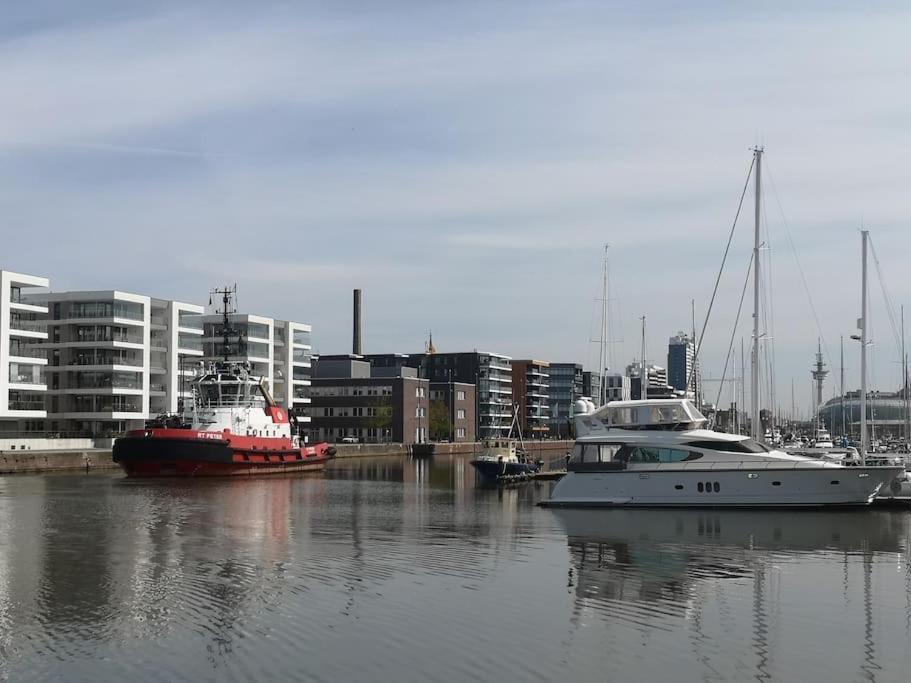 Fewo Pearl 207 Am Yachthafen Inkl. Tiefgarage Bremerhaven Exteriér fotografie
